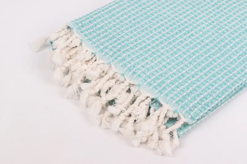 Turkish beach towel, Thin towel, Valentines Day Gift, 68x36 Cotton Waffle Towel, Bachelorette Party Decorations, Lightweight Turkish towel for beach - 7