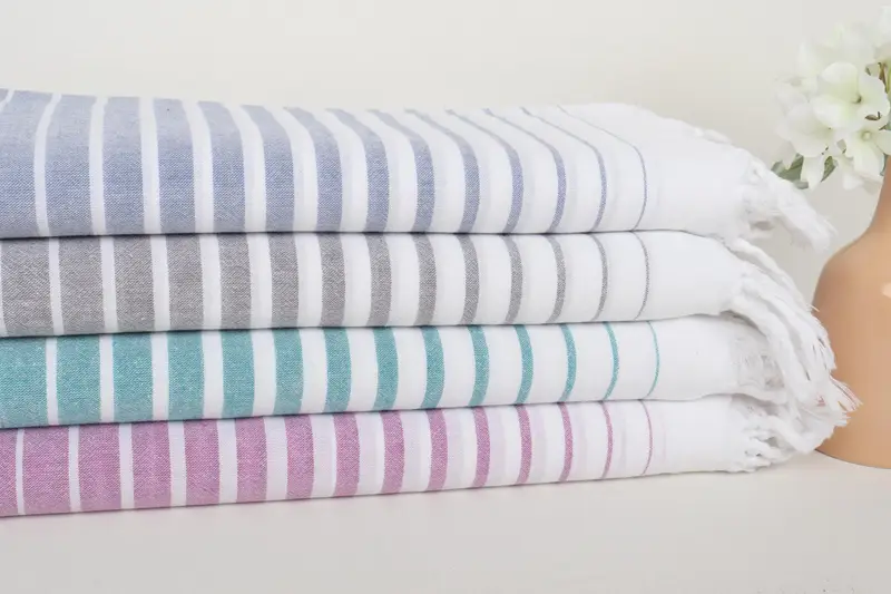 Beach towel, Best lightweight Turkish towel for travel USA, Custom Wedding Gift From Bridesmaid, Handmade Gift, Summer Gift, Bachelor Party Gifts - 2