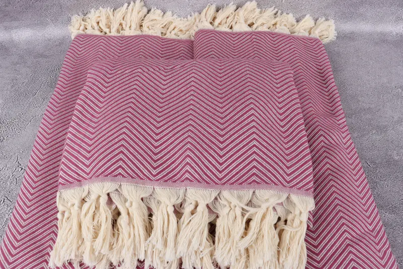 Personalized Gifts, Bachelorette Party Favors, 92x80 Cotton Striped Towel, Personalized Blanket, Beach Theme Wedding Gift, Memorial Gift - 4