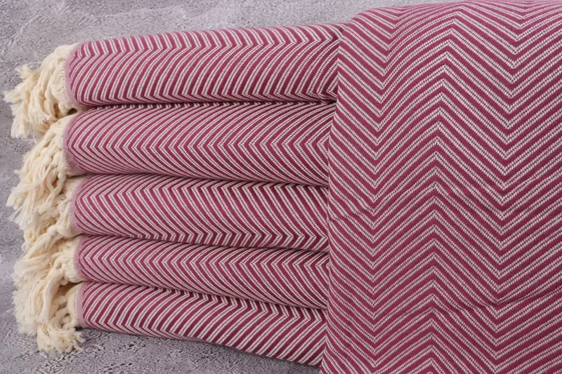 Personalized Gifts, Bachelorette Party Favors, 92x80 Cotton Striped Towel, Personalized Blanket, Beach Theme Wedding Gift, Memorial Gift - 1