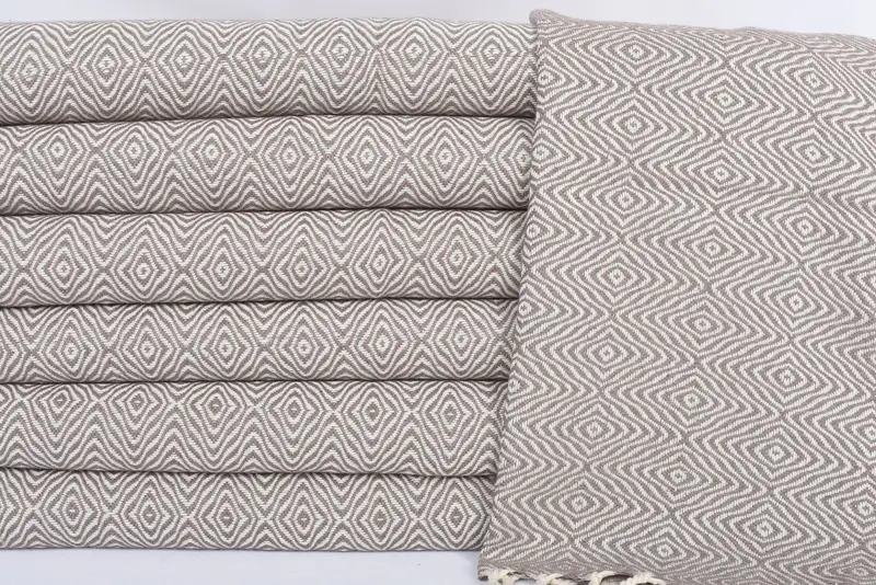 Gift For Wedding Day, Bathroom Towels, Custom Hand Towel, 36x18 Cotton Zigzag Diamond Towel, Bachelor Gifts, Turkish Hand Towel, Organic Tea Towel - 2