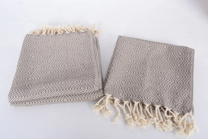 Gift For Wedding Day, Bathroom Towels, Custom Hand Towel, 36x18 Cotton Zigzag Diamond Towel, Bachelor Gifts, Turkish Hand Towel, Organic Tea Towel - 7