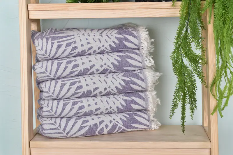 Personalized Gifts, Large Turkish Towel, Sand-Resistant Peshtemal, Housewarming Gift, 64x40 Cotton Floral Patterned Towel, Wedding Gift Ideas - 3