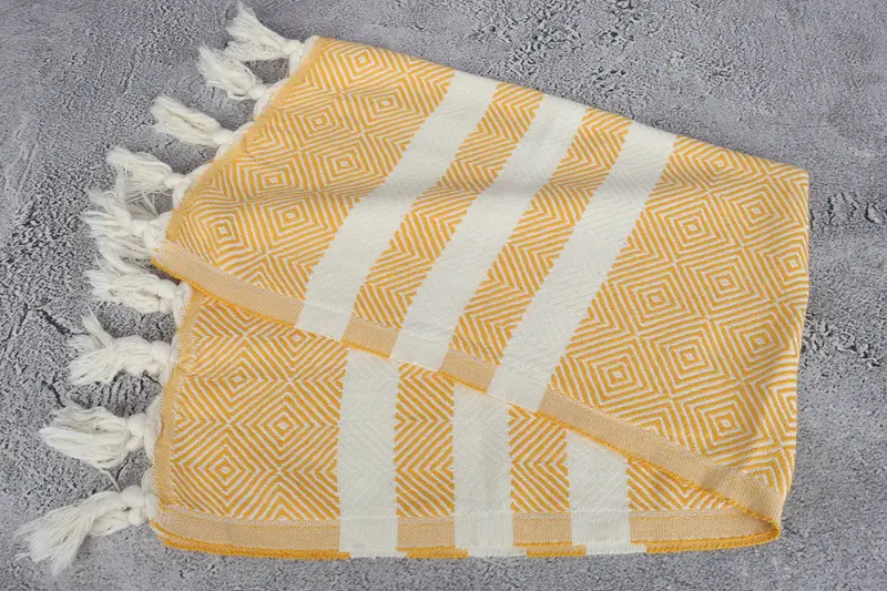 Wedding For Favor, Beach Wedding Favor, Gift For Her, Small Bath Towels, Monogram Kitchen Towel, Personalized Hand Towel, 32x20 Cotton Diamond Towel - 6