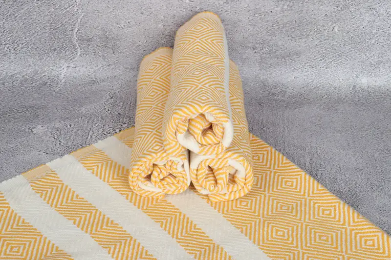 Wedding For Favor, Beach Wedding Favor, Gift For Her, Small Bath Towels, Monogram Kitchen Towel, Personalized Hand Towel, 32x20 Cotton Diamond Towel - 7