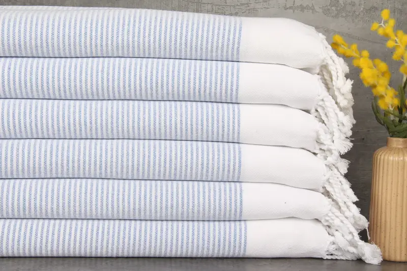 Face Towel Turkish Organic Cotton Beige Bath Towel, 18x40 Inches