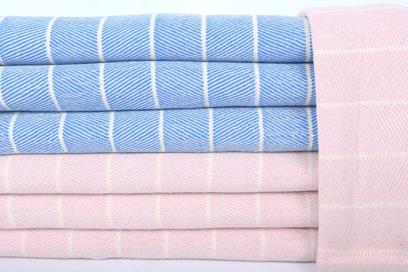 36x16 Baumwollgestreiftes Handtuch, monogramm türkisches Badetuch, Monogramm Küchentuch, personalisiertes Geschenk, Hochzeitsduschengeschenk, monogrammiertes Handtuch - 1