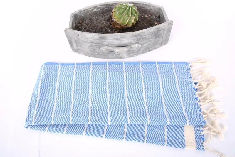 36x16 Baumwollgestreiftes Handtuch, monogramm türkisches Badetuch, Monogramm Küchentuch, personalisiertes Geschenk, Hochzeitsduschengeschenk, monogrammiertes Handtuch - 4