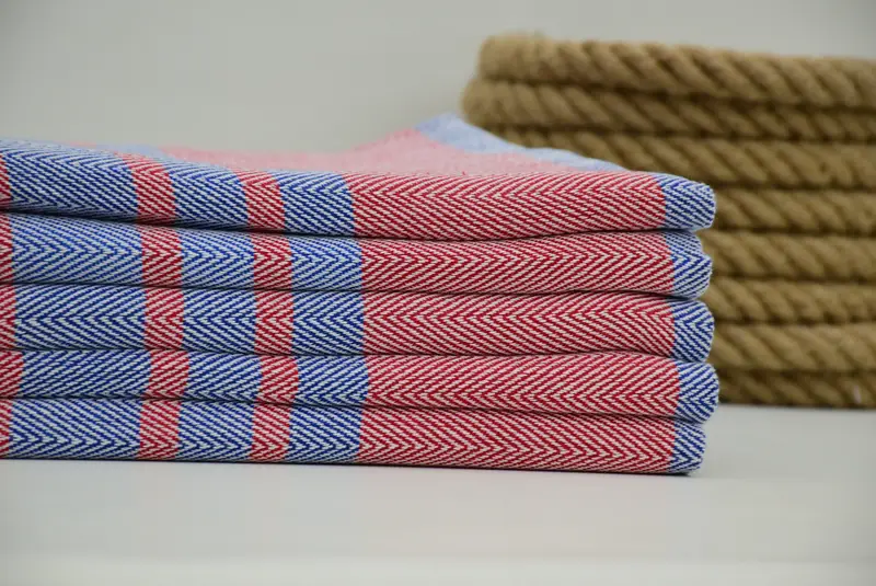 Bachelorette Gifts, Christmas Gift, Summer Gift, Beach Towel Gift, Handwoven Turkish Towel, Wedding Hand Made Gift, 64x40 Cotton Chevron Towel - 1
