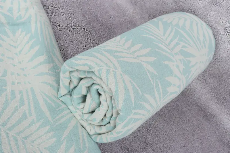 Decorative Bedspread, Wedding Favors, Decorative Blanket, Wedding Gift For Bride, Throw Blanket Couch, 100x80 Cotton Floral Patterned Towel - 8
