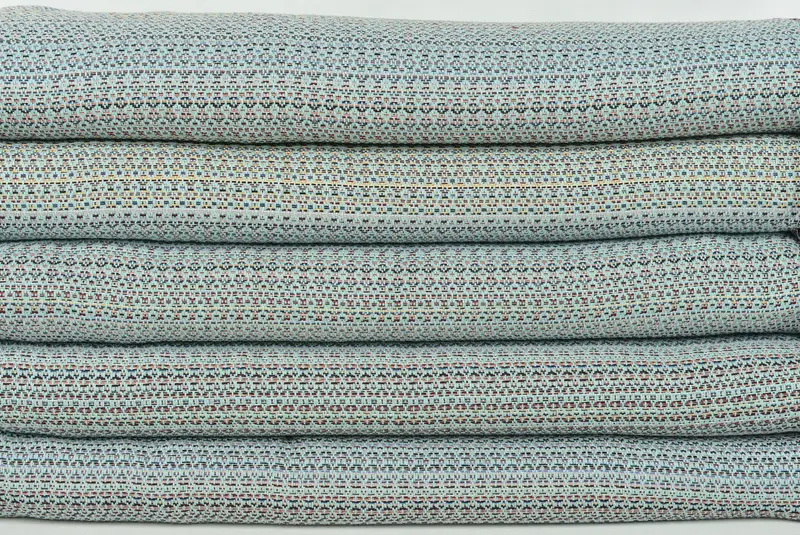 Monogram Blanket, Custom Blanket, Summer Gift, 90x88 Cotton Colorful Diamond Towel, Shower Curtain, Customized Turkish Blanket, Bachelorette Gifts - 2