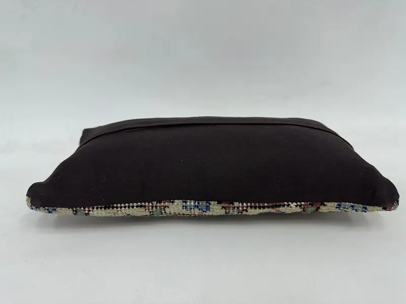 Floor Pillow, Vintage Pillow, 8x16 Blue Pillow, Square Throw Pillow Sham, Home Decor Pillow, Bolster Cushion, Cushion Cover, Throw Kilim Pillow - 7