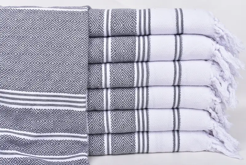 Kitchen Towel, 40x18 Cotton Diamond Towel, Wedding Favors, Bridal Shower Favors, Bathroom Towels, Custom Wedding Gifts, Mother Of The Groom Gift - 1