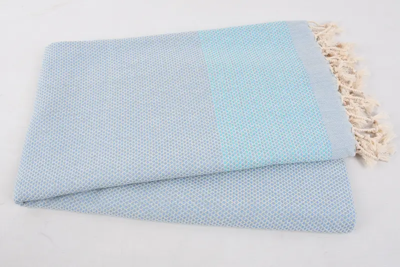 Turkish hand towel, 70x40 Cotton Geometric Towel, Bridesmaid Gift Towel, Pool Towels, Birthday Gift, Personalized Gift, Handmade Turkish Towel - 6