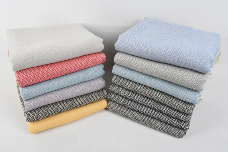 Turkish hand towel, 70x40 Cotton Geometric Towel, Bridesmaid Gift Towel, Pool Towels, Birthday Gift, Personalized Gift, Handmade Turkish Towel - 4