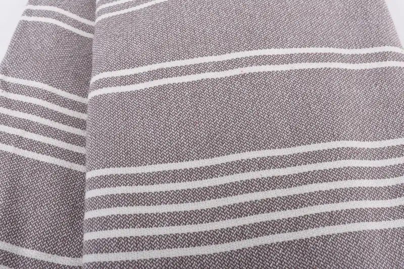 96x70 Cotton Striped Towel, Turkish Tablecloth, Bridal Shower Gift, Personalized Wedding Gift For Couple, Woven Throw Blanket, Personalized Blanket - 4