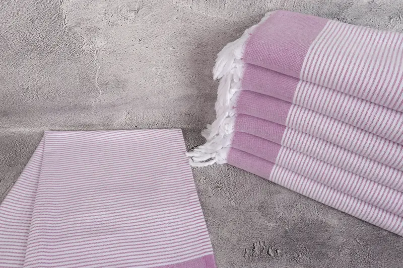 Gifts For Him, 40x18 Cotton Striped Towel, Monogram Kitchen Towel, Personalized Hand Towel, Monogram Hand Towel, Wedding For Favor, Monogram Towels - 2