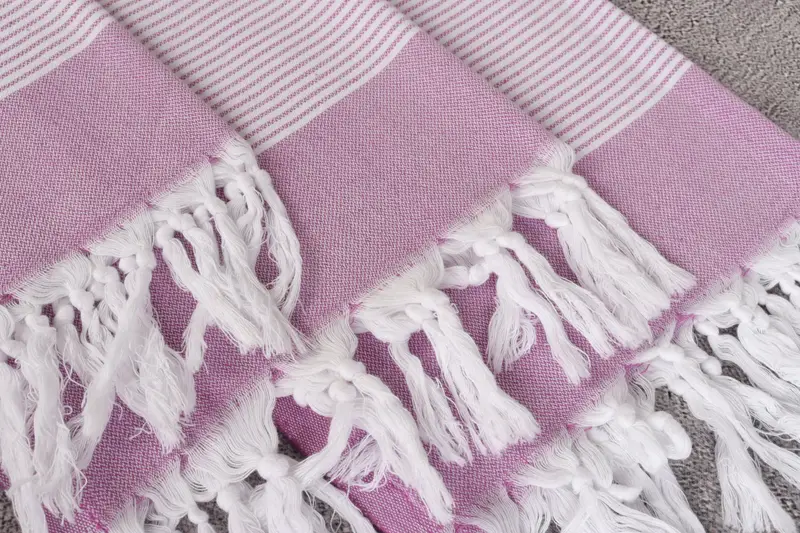 Gifts For Him, 40x18 Cotton Striped Towel, Monogram Kitchen Towel, Personalized Hand Towel, Monogram Hand Towel, Wedding For Favor, Monogram Towels - 5