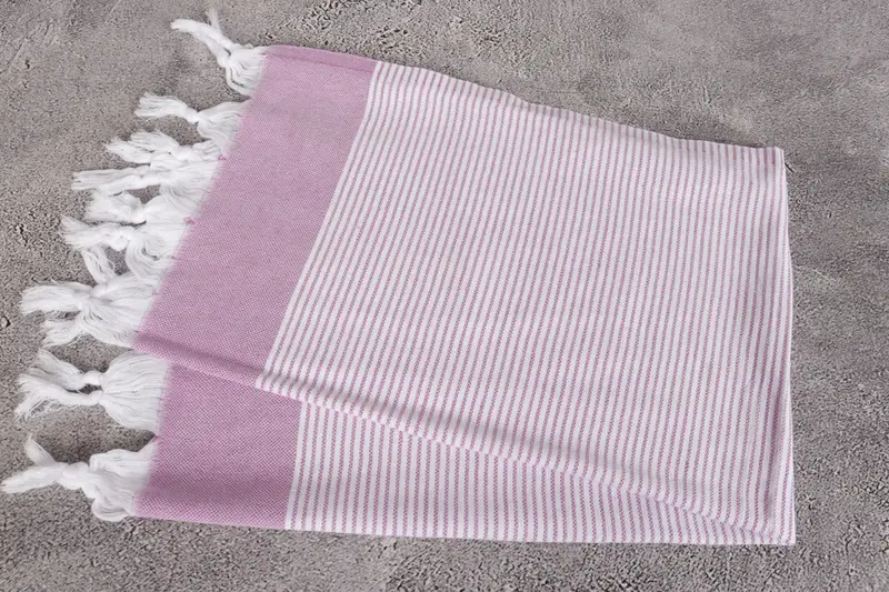Gifts For Him, 40x18 Cotton Striped Towel, Monogram Kitchen Towel, Personalized Hand Towel, Monogram Hand Towel, Wedding For Favor, Monogram Towels - 6