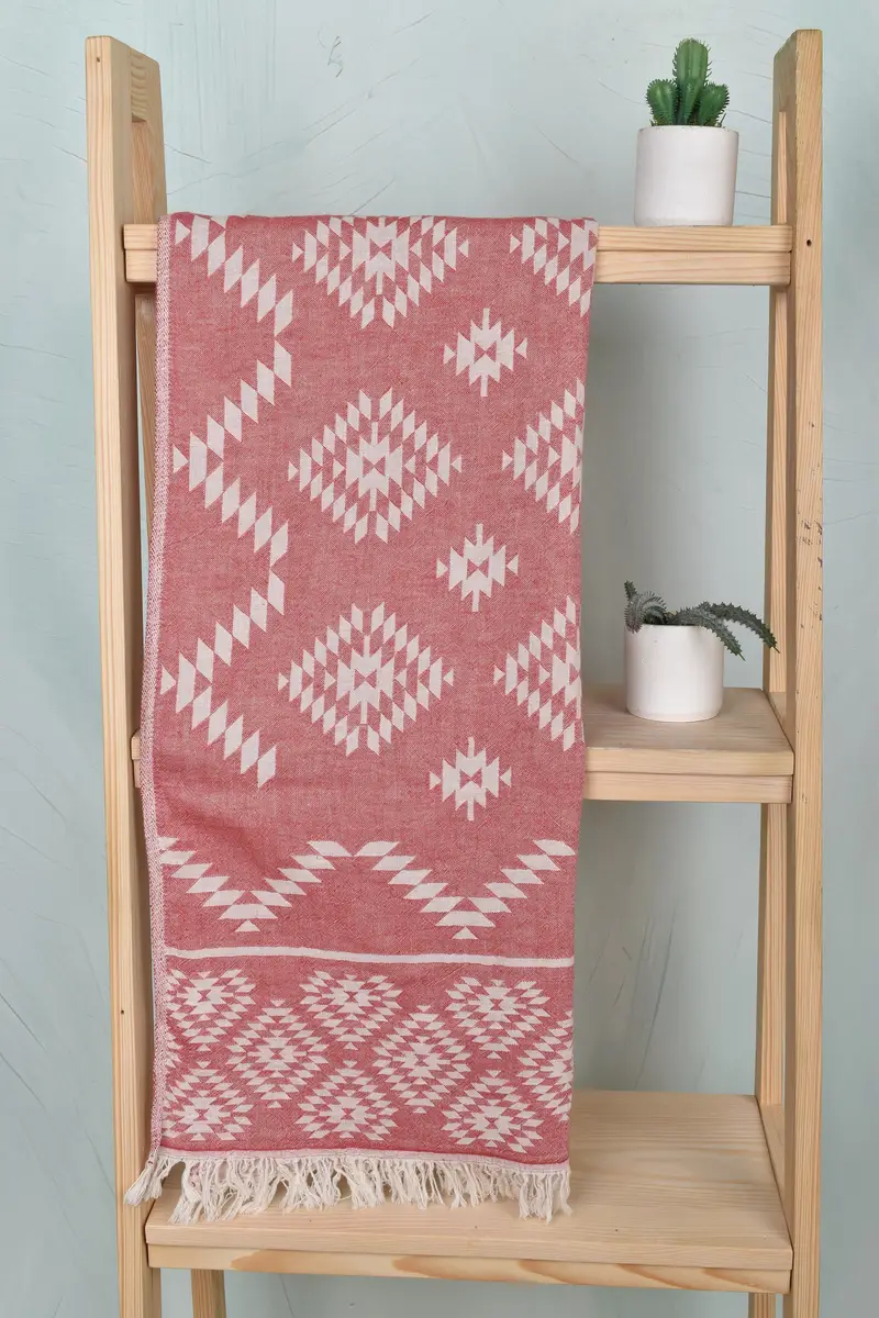 Kitchen Towel, Gift For Him, Personalized Dish Towel, Monogrammed Hand Towel, Gift Towel, 40x18 Cotton Kilim Towel, Customized Turkish Towel - 8