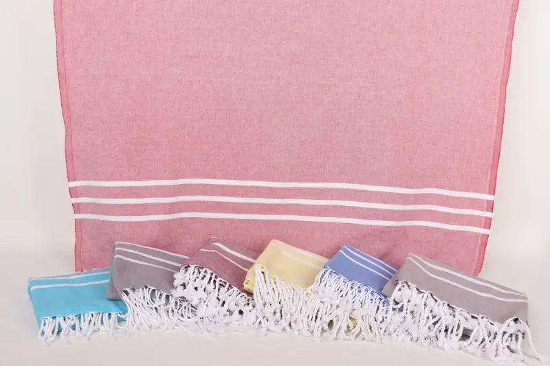 Bachelorette Party Favors, Gift For Him, Bridemaids Beach Towel, Home Gift, 70x40 Cotton Striped Towel, Turkish bath towel for spa, Summer Gift - 7