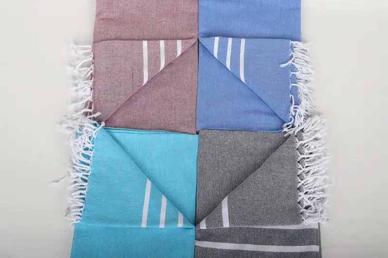 Bachelorette Party Favors, Gift For Him, Bridemaids Beach Towel, Home Gift, 70x40 Cotton Striped Towel, Turkish bath towel for spa, Summer Gift - 5