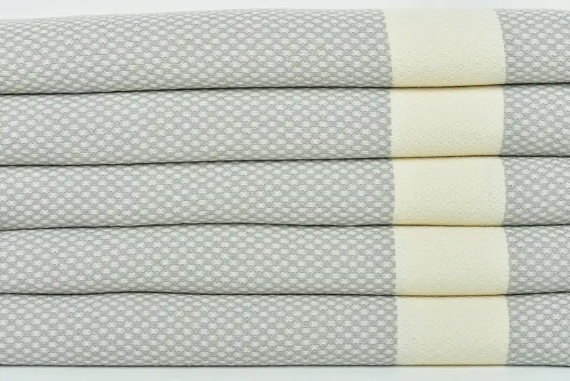 Spa havlu, Türk havlu, düğün eli hediye, özel düğün hediyesi, yoga havlu, bekar hediye, 68x36 pamuk geometrik havlu, hafif havlu - 2