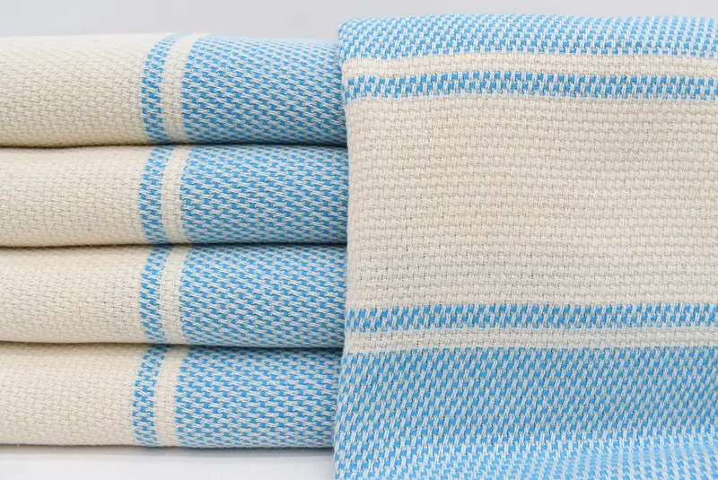 Bridesmaid Favors, 70x40 Cotton Striped Towel, Beach Towel Gift, Travel towel, Housewarming Gift, Scarf Towel, Custom Wedding Towel, Spa Gift Towel - 1
