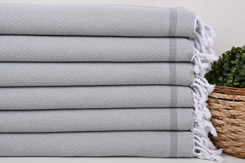Beach Towel Personalized, Gift For Coworker, Bachelor Party Favors, Bridesmaid Gifts, 70x36 Cotton Chevron Towel, Quick-dry towel, Soft towel - 2