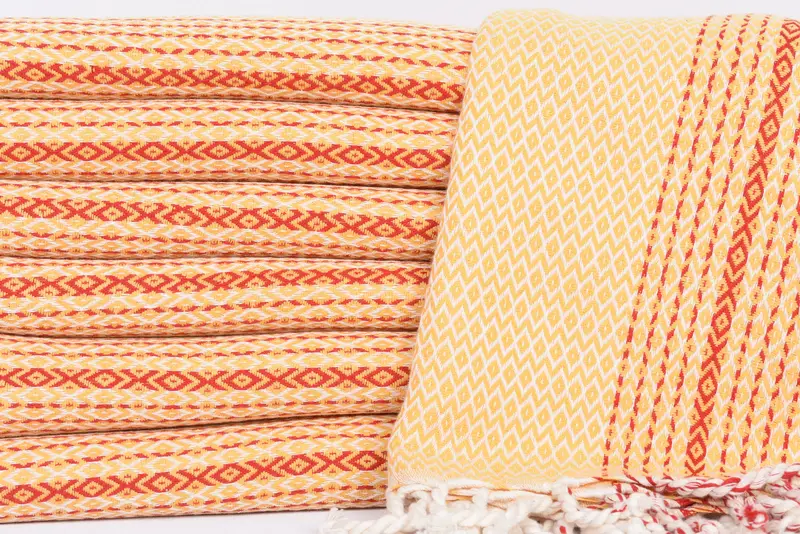 70x40 Cotton Diamond Towel, Personalized Towel, Oversized lightweight Turkish bath towel USA, Summer Gift, Employee Gifts, Custom Beach Towel - 2