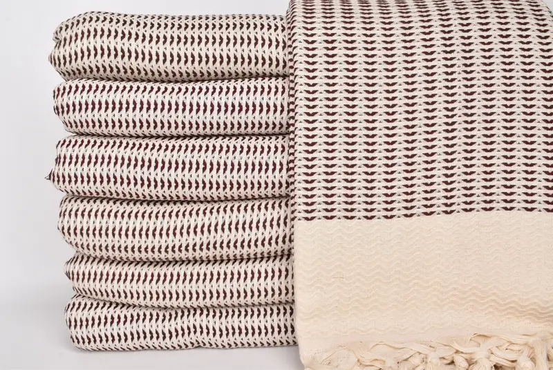 Personalized Gifts, Boho Throw Blankets, Throw Blanket Couch, Shower Curtain, Personalized Wedding Gift For Couple, 90x76 Cotton Diamond Towel - 3