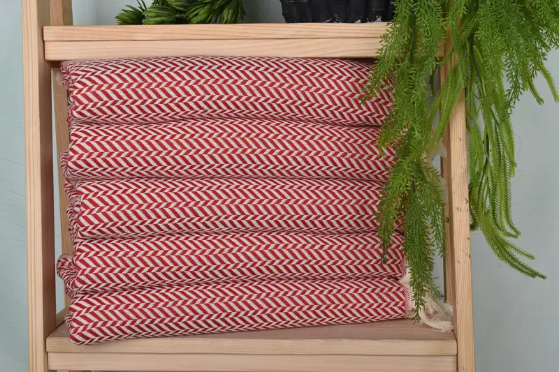 36x18 Cotton Chevron Towel, Monogram Hand Towel, Personalized Gift, Bridal Shower Favors, Personalized Gifts, Employee Gifts, Custom Wedding Gifts - 1