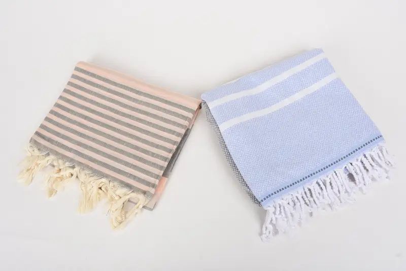70x40 Cotton Set of 10 Towel, Luxury Turkish Bath Towel, Personalized Bridesmaid Gift, Beach Towel Bulk, Wedding Day Gift For Bride, Turkish towel - 6