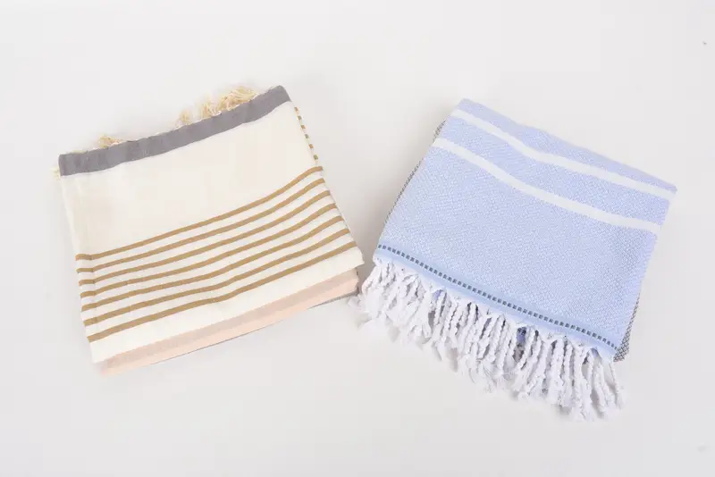 70x40 Cotton Set of 10 Towel, Luxury Turkish Bath Towel, Personalized Bridesmaid Gift, Beach Towel Bulk, Wedding Day Gift For Bride, Turkish towel - 7
