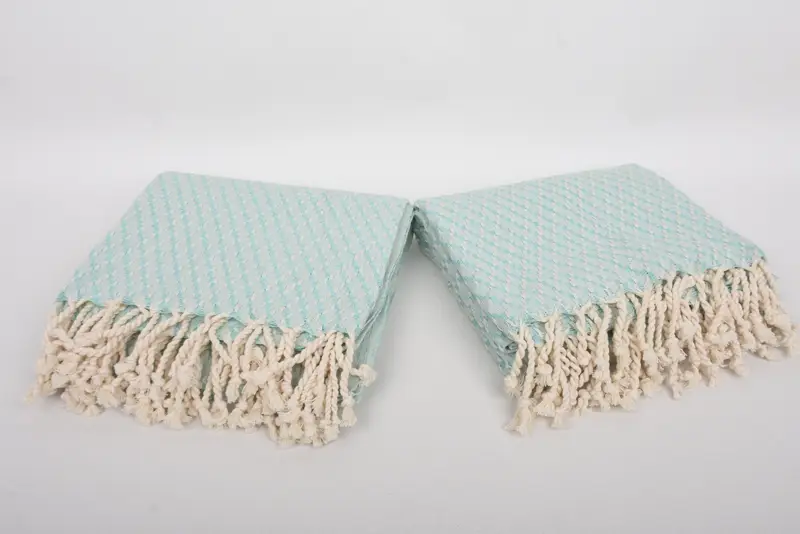 Lightweight Turkish towel, Housewarming Gift, Handmade Gift, Bath towel, Beach Towel Monogram, 68x40 Cotton Geometric Towel, Custom Beach Towel - 6
