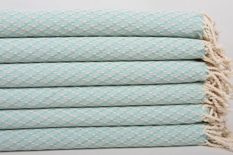 Lightweight Turkish towel, Housewarming Gift, Handmade Gift, Bath towel, Beach Towel Monogram, 68x40 Cotton Geometric Towel, Custom Beach Towel - 3