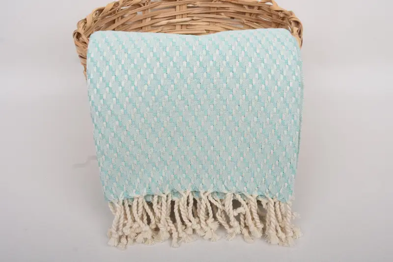Lightweight Turkish towel, Housewarming Gift, Handmade Gift, Bath towel, Beach Towel Monogram, 68x40 Cotton Geometric Towel, Custom Beach Towel - 5