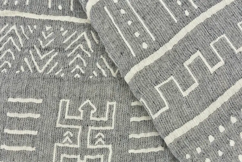 Boho Throw Blankets, Bridal Shower Gifts, Bachelorette Large Towel, Personalized Blanket, Woven Throw Blanket, 92x80 Cotton Ethnic Design Towel - 6