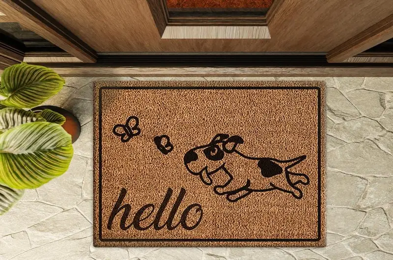 甘くてトレンディーなプリントラグ: モダンな空間にぴったりのエレガントなデザイン