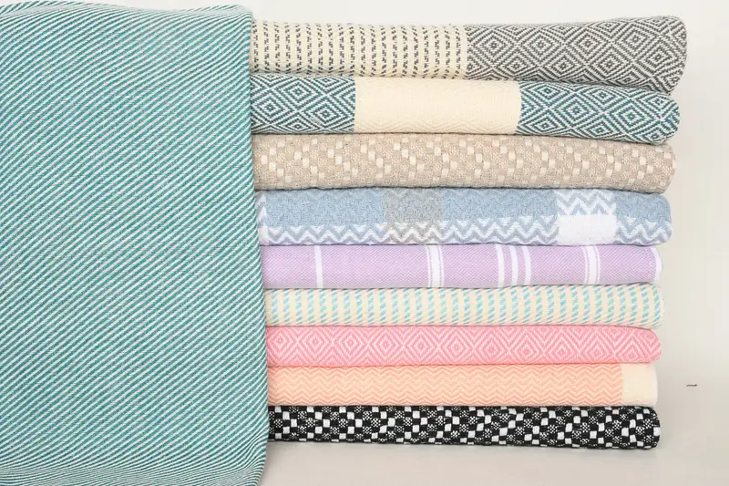 36x18 Cotton Set of 10 Towel, Custom Name Towel, Baby Boy Gift, Gift For Him, Xmas Gifts, Kitchen Towel, Turkish Hand Towel, Personalized Dish Towel - 1