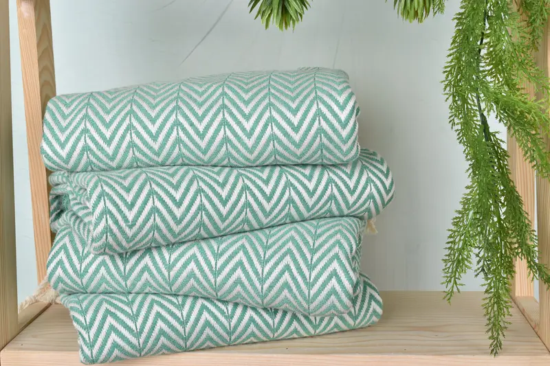 70x40 Cotton Zig zag Towel, Home Decor Gifts, Peshtemal Towel, Quick-dry towel, Bachelorette Favor, Turkish Towel Set, Bulk Order Towel - 7