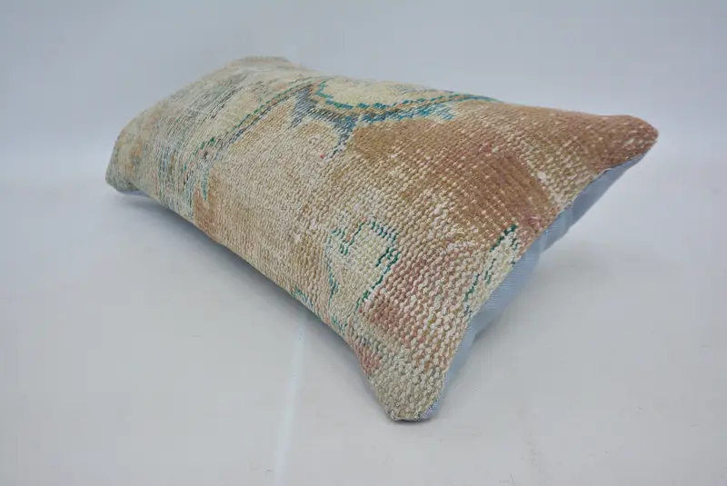 Geometric Embroidered Pillow, 12x24 Inches Decorative Pillow - 6
