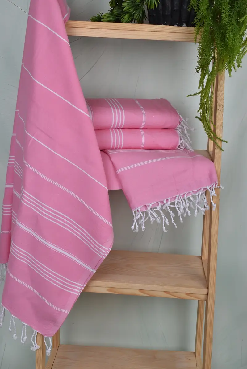 Friends Beach Towel, Personalize Gift, Luxury towel, Bridesmaid Gift Towel, Summer Gift, Turkish Beach Towel Monogram, 70x40 Cotton Striped Towel - 6