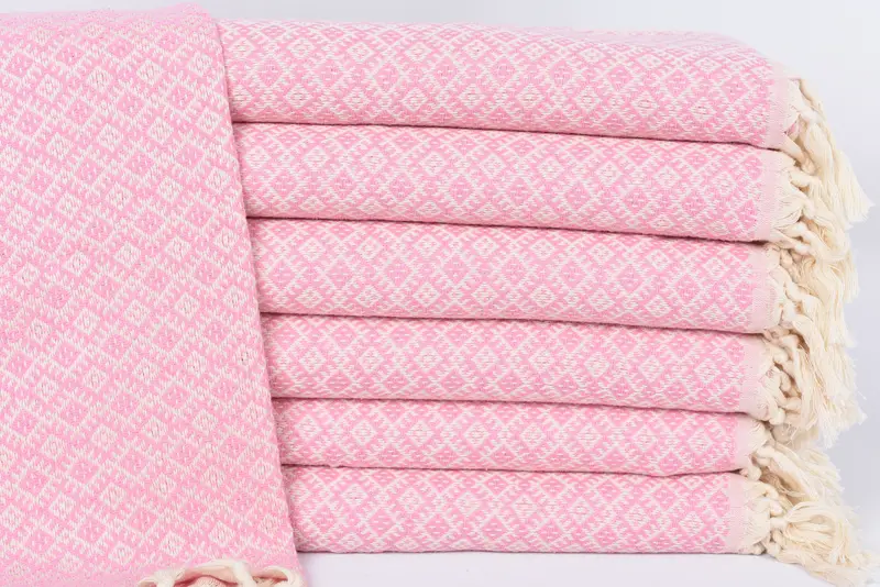 36x20 Cotton Diamond Towel, Custom Turkish Towel, Best Friend Christmas Gift, Personalized Gifts, Home Decor Gifts, Wedding Gift, Turkish Hand Towel - 1