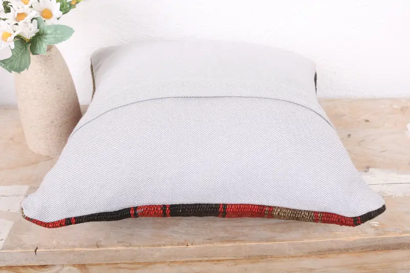 Custom Cushion, Pillow Case, Pillow for Couch, Antique Pillows, Home Decor Pillow, 12x12 Red Pillow, Pattern Throw Pillow Case - 7