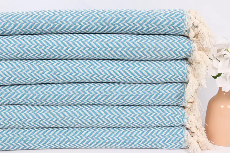 Personalized Gifts, 36x18 Cotton Chevron Towel, Personalized Hand Towel, Decorative Towel, Best Friend Wedding Gift, Birthday Gift, Wedding Favors - 3