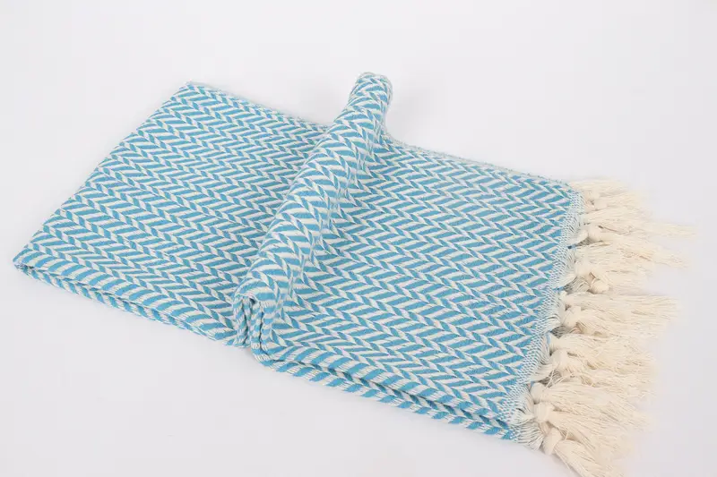 Personalized Gifts, 36x18 Cotton Chevron Towel, Personalized Hand Towel, Decorative Towel, Best Friend Wedding Gift, Birthday Gift, Wedding Favors - 6