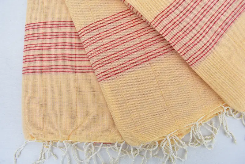 Lightweight Turkish towel, Personalize Gift, Personalized Wedding Gift, Housewarming Gift, 70x40 Cotton Striped Towel, Custom Wedding Towel - 8