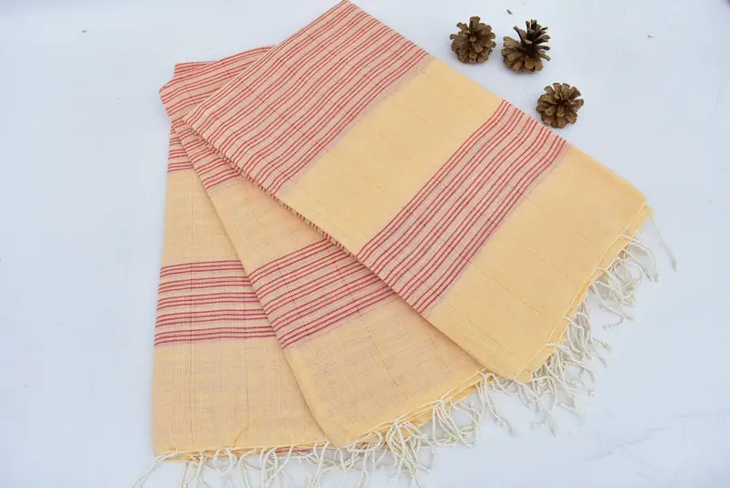 Lightweight Turkish towel, Personalize Gift, Personalized Wedding Gift, Housewarming Gift, 70x40 Cotton Striped Towel, Custom Wedding Towel - 7