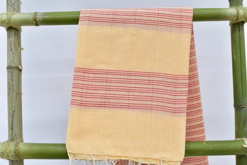 Lightweight Turkish towel, Personalize Gift, Personalized Wedding Gift, Housewarming Gift, 70x40 Cotton Striped Towel, Custom Wedding Towel - 5